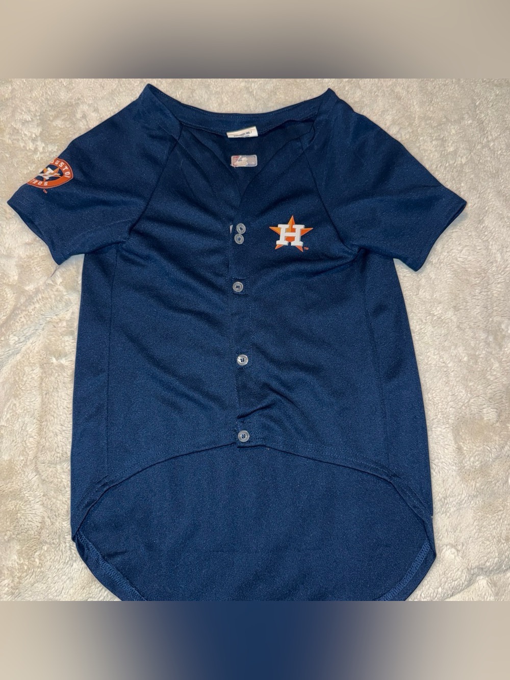 Houston Astros Dog Jersey XXL